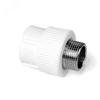 Pro Aqua d= 25-1 PP-R Муфта комбинированная НР Белая