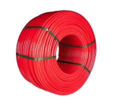 Труба из сшитого полиэтилена ROMMER PEX с кислородным слоем, красная, 16х2,0 (бухта 500 метров)