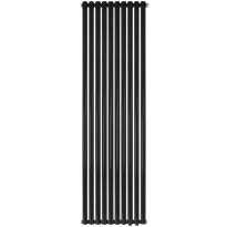 Стальной трубчатый радиатор STOUT TUBE ROUND нижнее правое подключение 10 секций R40 1-1750-10 RT RAL9005