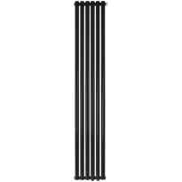 Стальной трубчатый радиатор STOUT TUBE ROUND нижнее правое подключение 6 секций R40 1-1750-6 RT RAL9005