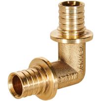 Угольник ROMMER 90° 16 для труб из сшитого полиэтилена аксиальный, RFA-0007-000016