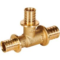 Тройник переходной ROMMER 20x16x16 для труб из сшитого полиэтилена аксиальный, RFA-0014-201616