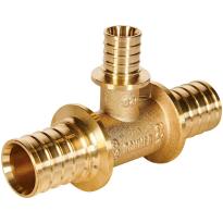 Тройник переходной ROMMER 32x20x32 для труб из сшитого полиэтилена аксиальный, RFA-0014-322032