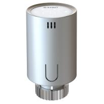 Умная термостатическая головка STOUT Zigbee, Серая, STE-2070-703031