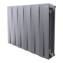 Радиатор биметаллический Royal Thermo PianoForte 500 Серебристый - 12 секций