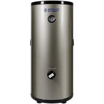 Бойлер комбинированного нагрева напольный STOUT 100 л, ТЭН 3 кВт, DUPLEX