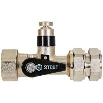 Комплект подключения мембранного бака STOUT 3/4 НГ*3/4 ВР, SVS-0008-012020